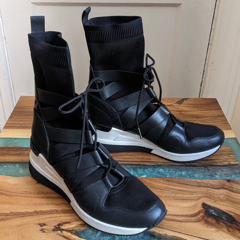 Michael Kors Beckett Stretch Wedge Boot Sneakers